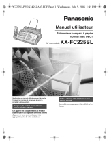 Panasonic KX-FC225SL Le manuel du propriétaire