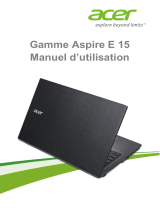 Acer ASPIRE ES 15 Manuel utilisateur