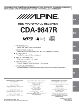 Alpine CDA-9847R Le manuel du propriétaire