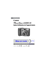 Canon PowerShot A590 IS Le manuel du propriétaire