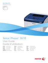 Xerox Phaser 3610 Le manuel du propriétaire