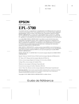 Epson EPL5700 Le manuel du propriétaire