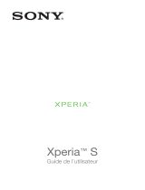 Sony Ericsson Xperia S Le manuel du propriétaire