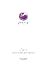 Sony Xperia Arc Le manuel du propriétaire
