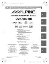 Alpine DVA-9861RI Le manuel du propriétaire