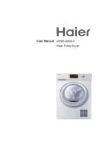 Haier HD80-01-FHD80-79HD80-B636SHD80-B636W Le manuel du propriétaire