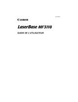 Canon LASERBASE MF3110 Le manuel du propriétaire