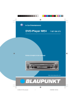 Blaupunkt DVD ME 4 LF Le manuel du propriétaire