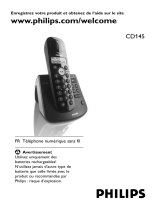 Philips CD145 Manuel utilisateur