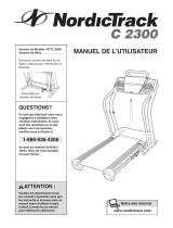 NordicTrack C2250 Treadmill Manuel utilisateur
