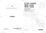 Casio CTK-4400 Manuel utilisateur