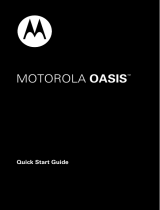 Motorola OASIS Guide de démarrage rapide