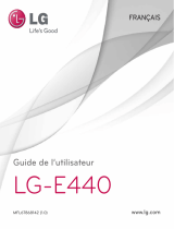 LG LGE440.AKAZBK Manuel utilisateur