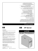 HP Server tc2110 Le manuel du propriétaire