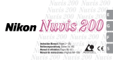 Nikon Compact Nuvis 200 Le manuel du propriétaire
