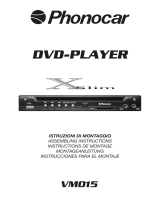 Phonocar VM015 Le manuel du propriétaire