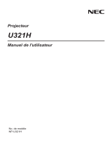 NEC U321Hi (Multi-Pen) Le manuel du propriétaire
