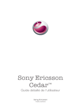 Sony Cedar Le manuel du propriétaire