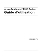 Epson ACULASER CX28 Le manuel du propriétaire