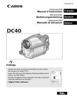 Canon DC40 Le manuel du propriétaire