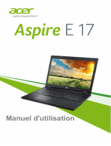 Acer Aspire E5-731 Manuel utilisateur