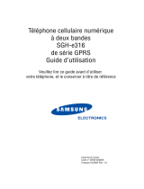 Samsung SGH-E316 Le manuel du propriétaire