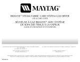 Maytag MGD6600TQ - R BravosR Steam Gas Dryer Manuel utilisateur