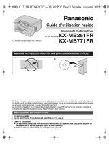 Panasonic KXMB261FR Mode d'emploi