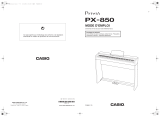Casio PX-850 Manuel utilisateur