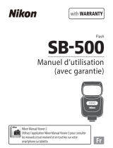 Nikon SpeedLight SB-500 Manuel utilisateur
