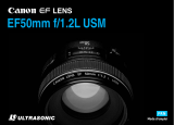 Canon EF 50mm f/1.2L USM Le manuel du propriétaire