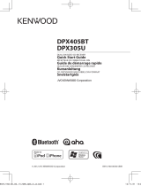 Kenwood DPX405BT Le manuel du propriétaire