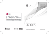 LG LGC195 Manuel utilisateur