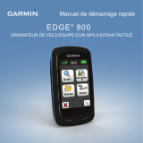 Garmin Edge 800 + Topo Karte Manuel utilisateur