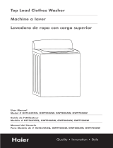 Haier HLT364XXQ - Genesis Washer Manuel utilisateur