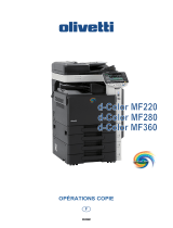 Olivetti d-Color MF220-MF280-MF360 Le manuel du propriétaire