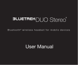 BlueTrek DUO Stereo Le manuel du propriétaire