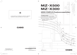 Casio MZ-X500 Manuel utilisateur