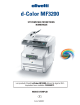Olivetti D-COLOR MF3200 Le manuel du propriétaire