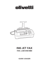 Olivetti Fax-Lab 650 Le manuel du propriétaire