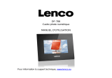 Lenco DVP 735 Le manuel du propriétaire