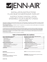 Jenn-Air JMC3415ES Guide d'installation