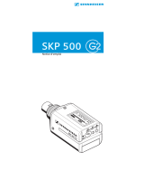 Sennheiser SKP 500 G2 Le manuel du propriétaire