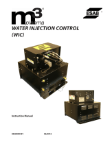 ESAB m3® plasma Water Injection Control Manuel utilisateur