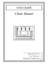Viscount Choir Master Le manuel du propriétaire