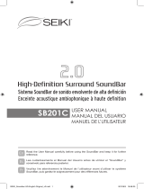 SEIKI Digital SB201C Manuel utilisateur
