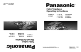 Panasonic CT 20D12D Manuel utilisateur