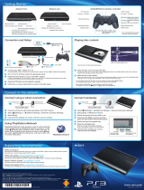 Sony PS3 Series PS3 CECH-4001C Manuel utilisateur