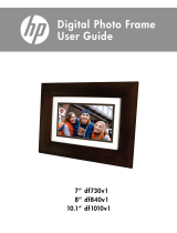 HP df730v1 Digital Picture Frame Mode d'emploi