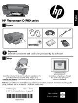 HP PHOTOSMART C4780 Le manuel du propriétaire